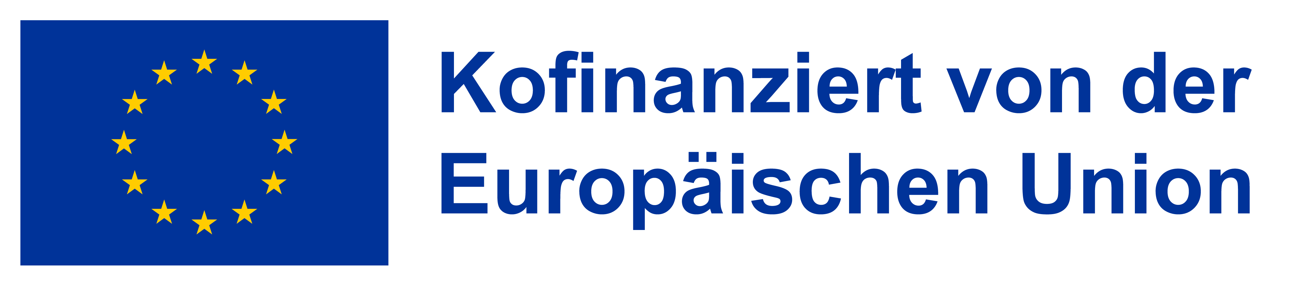 Logo EU Ko-Finanzierung Logo zur Kennzeichnung einer Ko-Finanzierung durch die Europäische Union