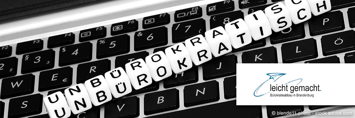 Headerbild Symbolbild Bürokratieabbau Headerbild Symbolbild Bürokratieabbau - Copyright blende11.photo - stock.adobe.com