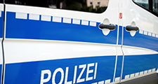 Einsatzleitwagen der Polizei